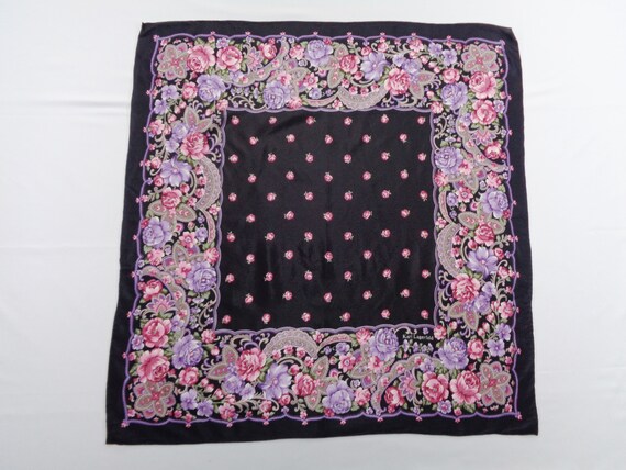 Karl Lagerfeld Scarf Vintage Karl Lagerfeld Silk S