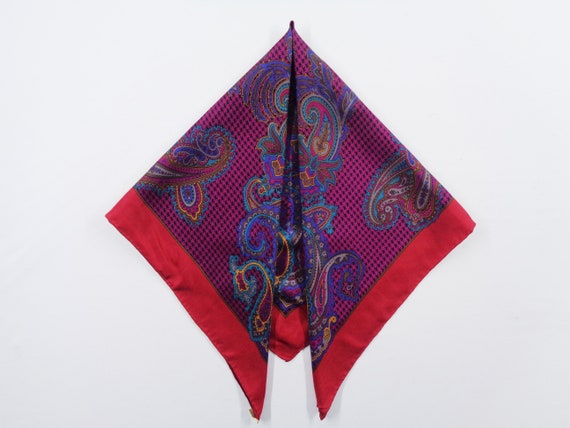 Ted Lapidus Scarf Vintage Ted Lapidus Silk Scarf … - image 2