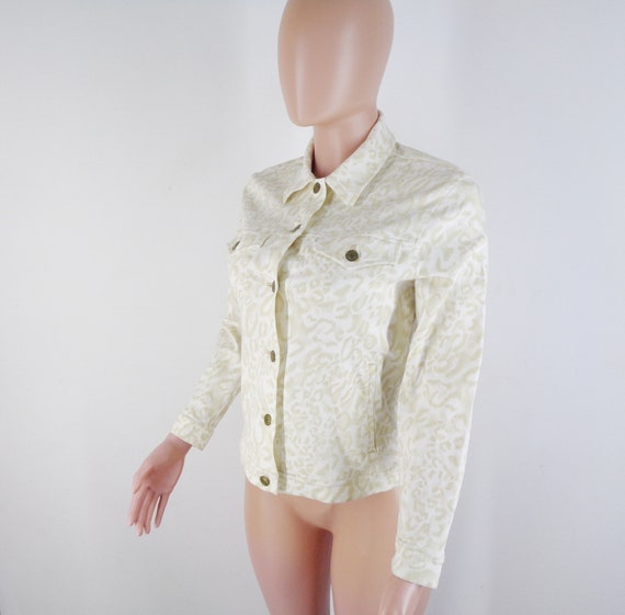 Krizia Jacket Vintage Krizia Button Jacket 90s Kr… - image 1