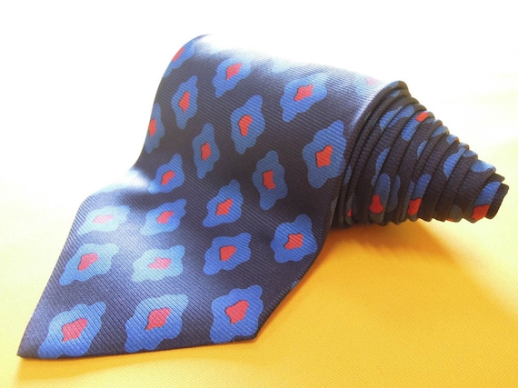 Coach Tie Vintage Coach Woven Silk Necktie Vintage