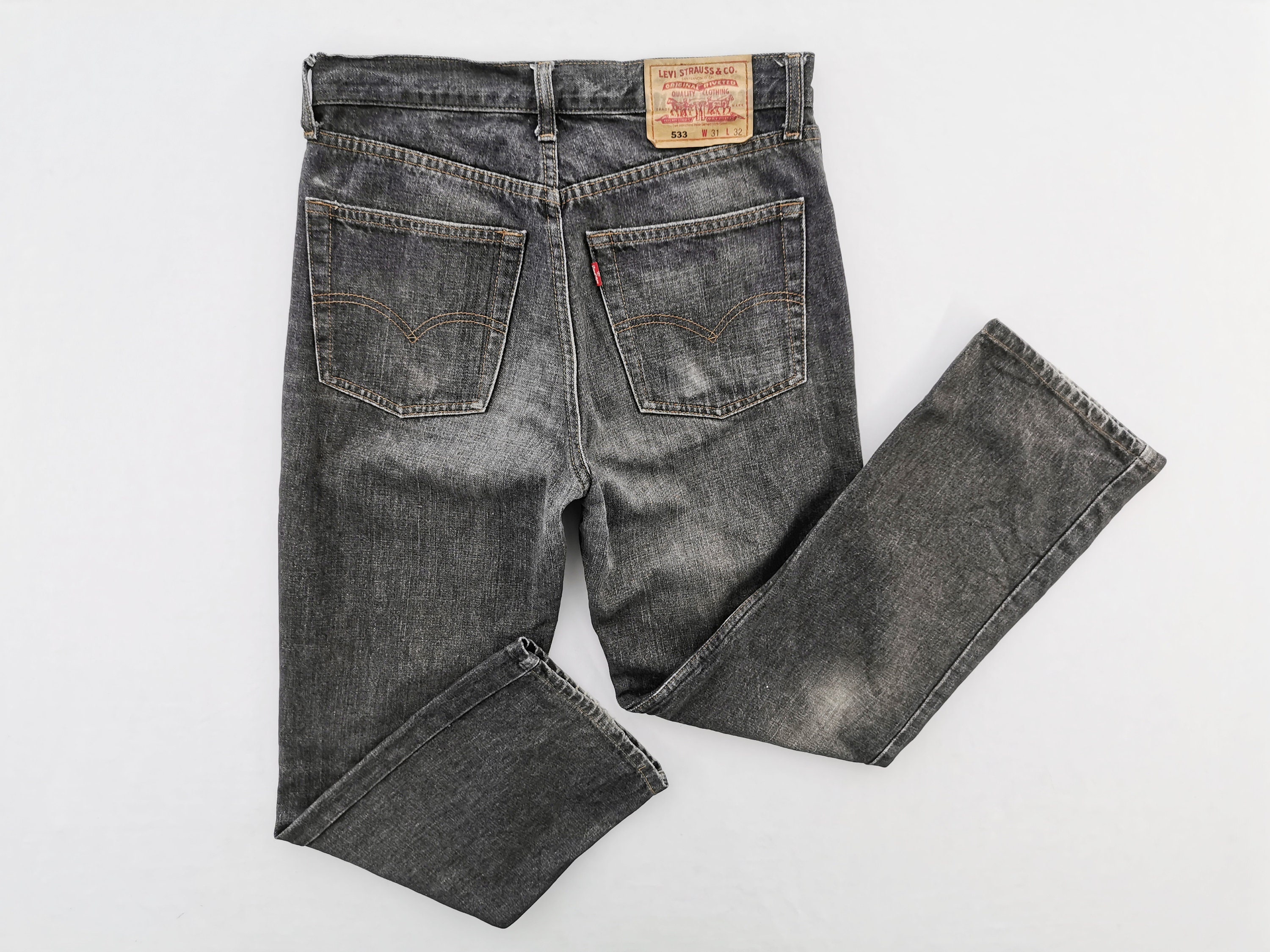 Levis 533 Jeans Distressed Vintage Size 31 Levis 533 Denim - Etsy Finland