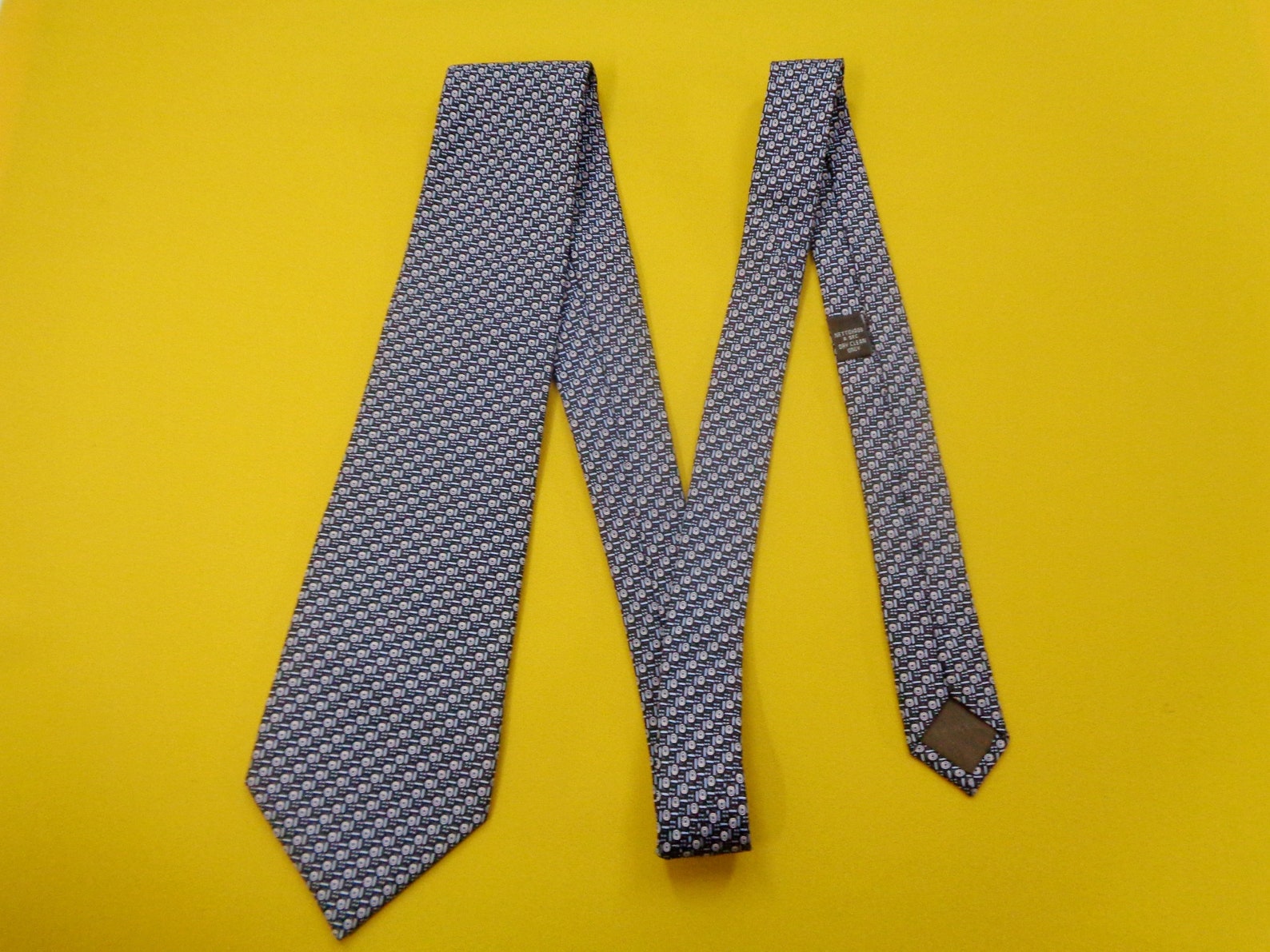 Lancel Tie Vintage Lancel Silk Necktie Vintage Lancel Paris - Etsy