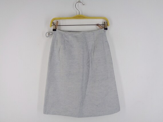 Burberry Skirt Vintage Size 36 Burberry Wrap Skir… - image 5