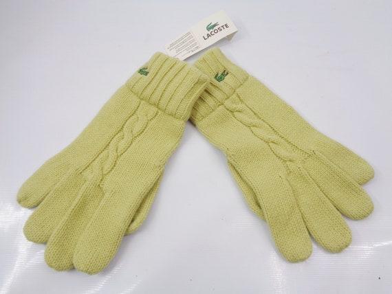 Guantes de Cachemira de Lana Tejida Mano Vintage - España