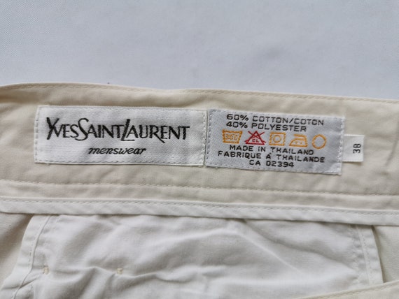 Yves Saint Laurent Pants Vintage Size 38 Yves Sai… - image 6