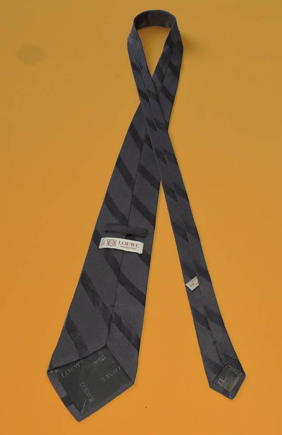 Loewe Tie Vintage Loewe Silk Necktie Vintage Loew… - image 5