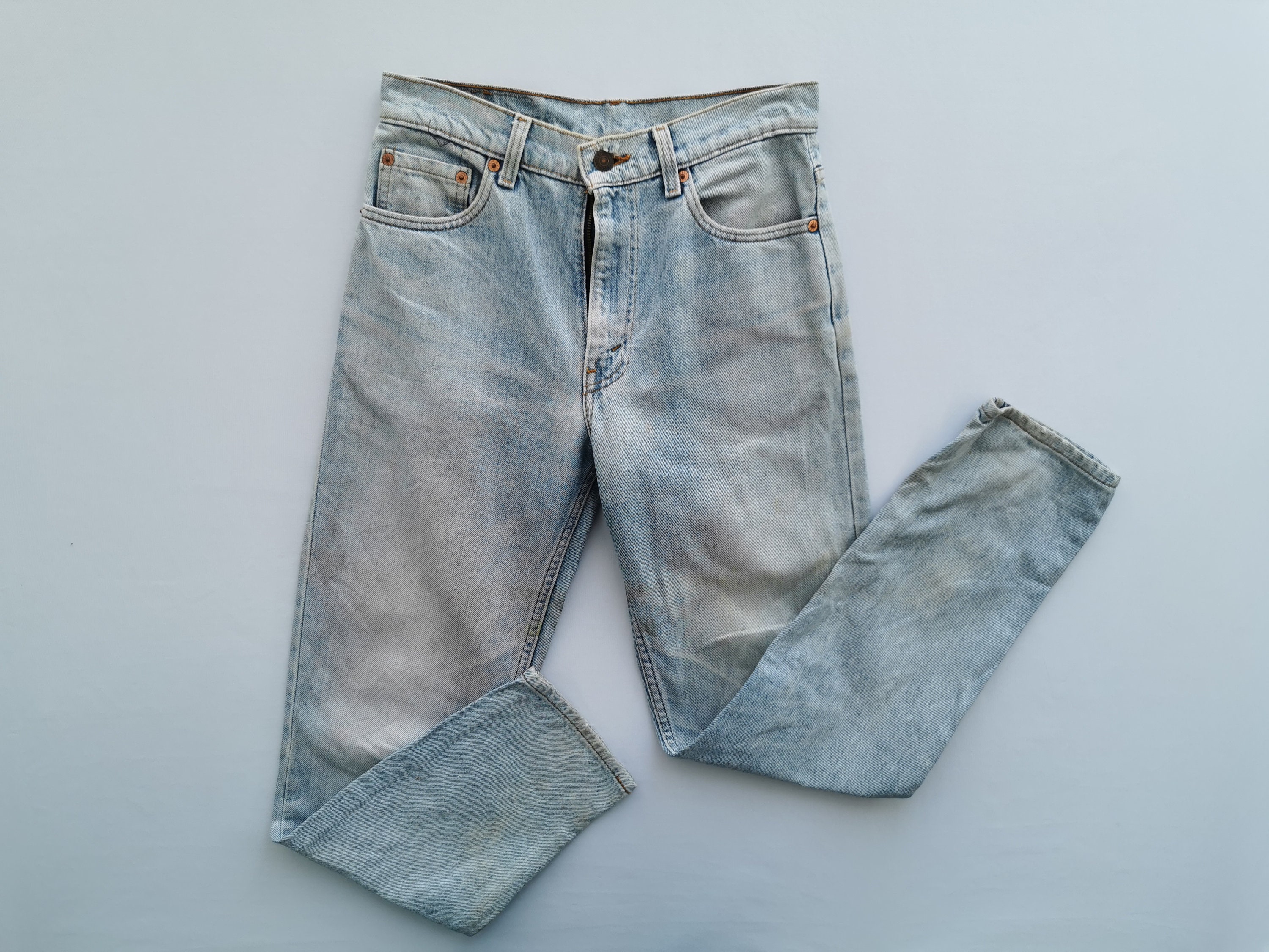 Levis 610-0217 Jeans Distressed Vintage Size 28 Levis 610-0217 - Etsy