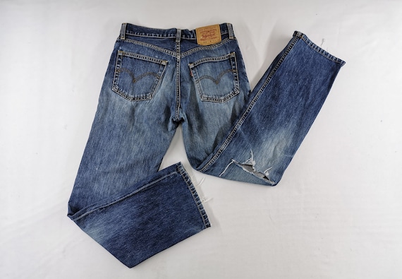 Levis 506 Jeans Distressed Vintage Size 32 Levis … - image 1