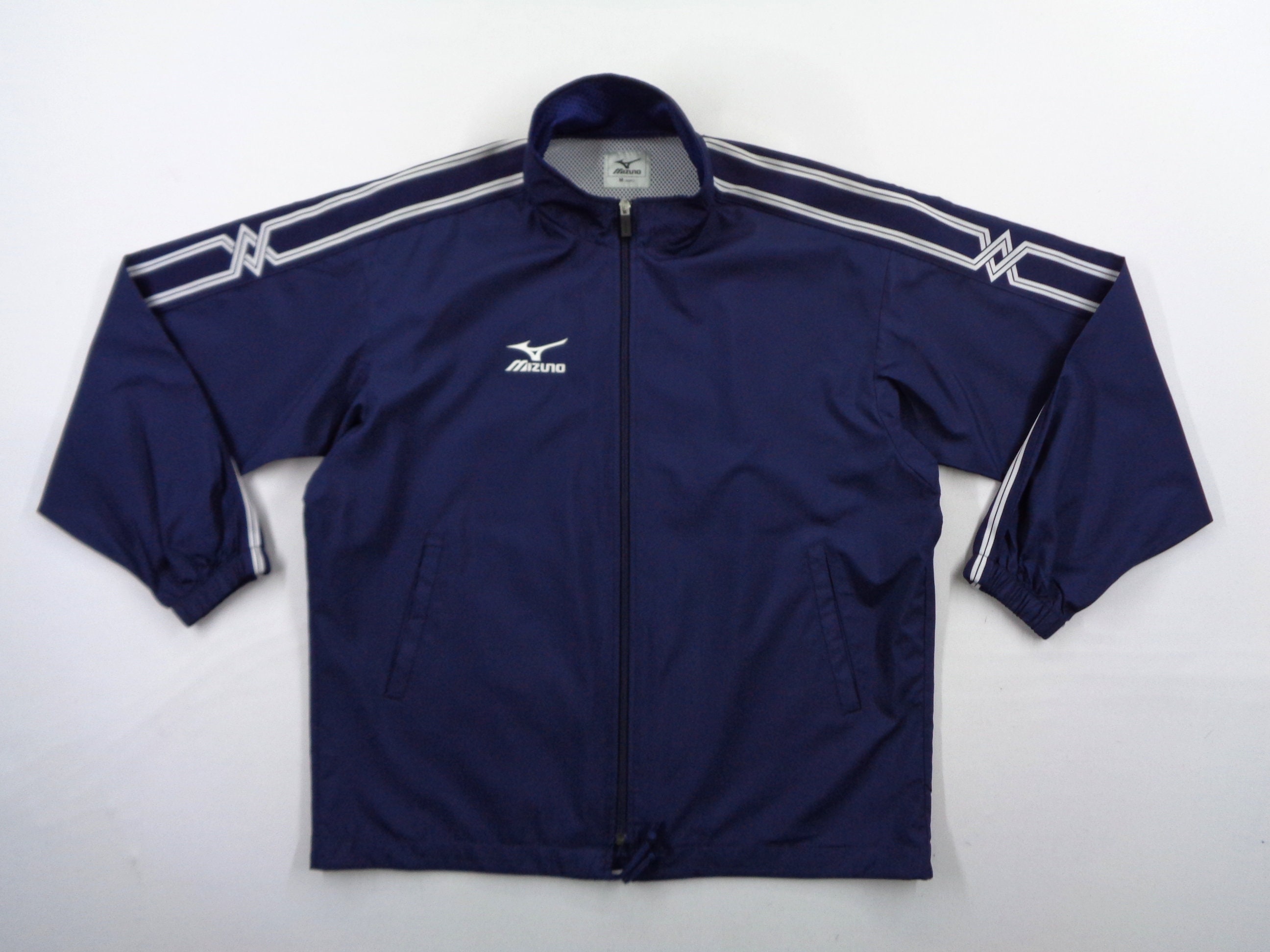 Mizuno Jacket Vintage Size Jaspo M Mizuno Windbreaker 90s Mizuno
