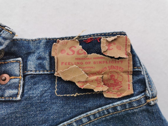 Schott NYC Jeans Distressed Vintage NYC Made in - Etsy