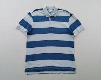 Camisa Lacoste Vintage Talla 6 Polo Lacoste Rayas Talla L