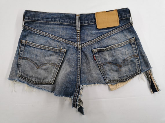 Levis Jeans Distressed Destroy Vintage Levis Shorts J… - Gem