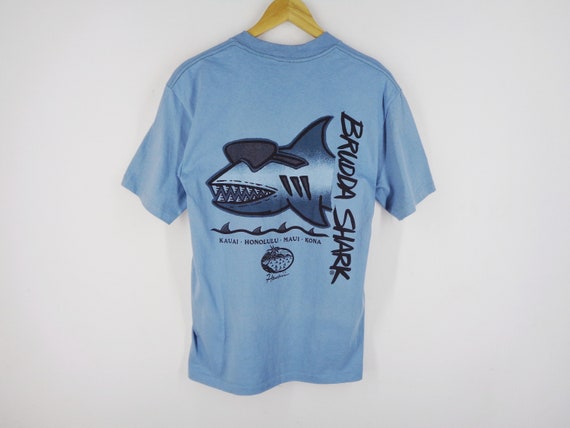 Brudda Shark Shirt Vintage Brudda Shark T Shirt Br
