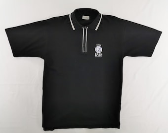 Boss Coffee Shirt Vintage Boss Coffee Polo Shirt Suntory Boss Black Polo Shirt Size M