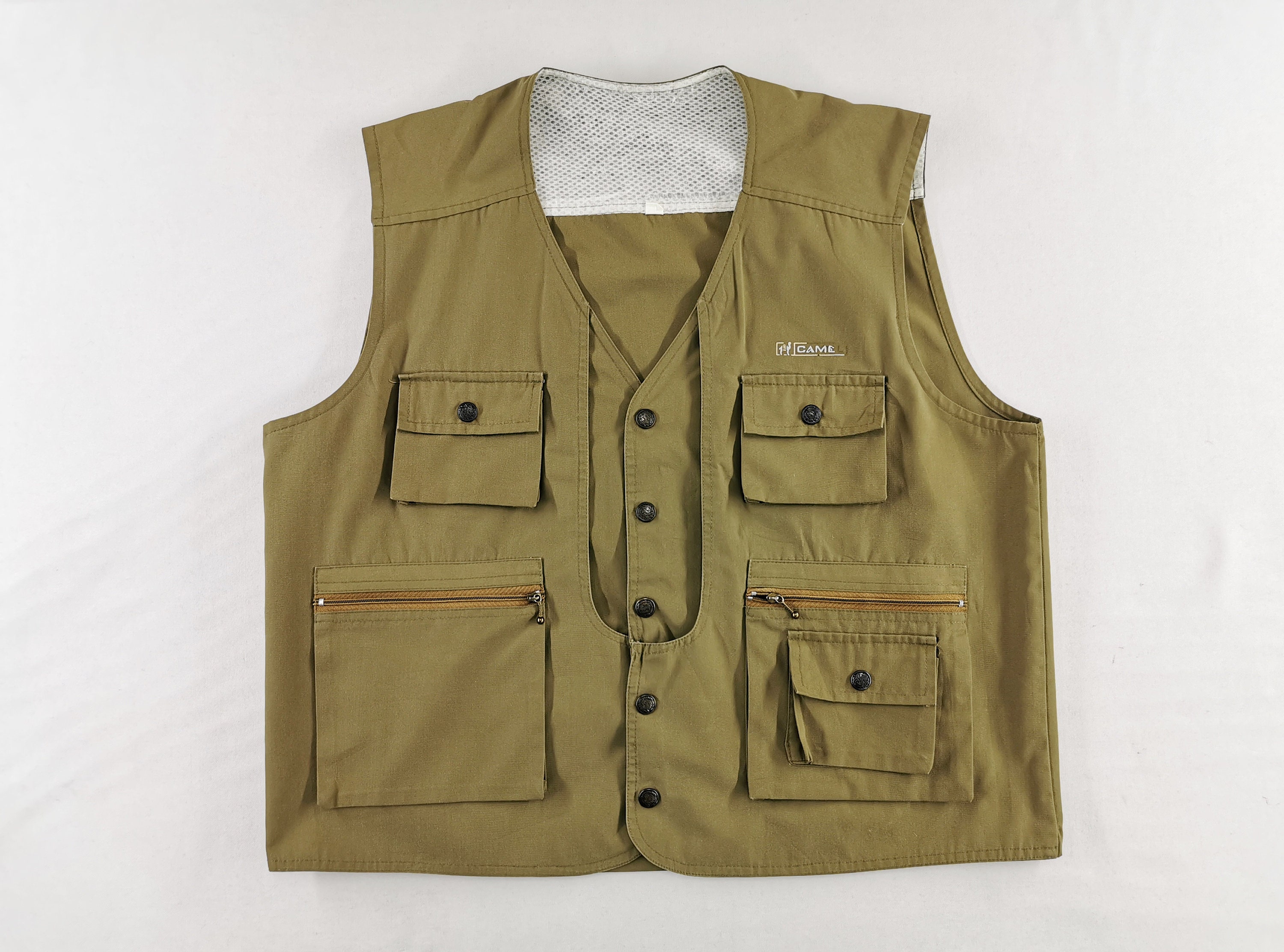 Camel Jacket Vintage Camel Vest Vintage Camel Outdoor Hunting Etsy