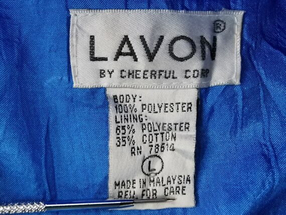 Lavon Jacket Vintage Lavon Windbreaker 90s Lavon … - image 5