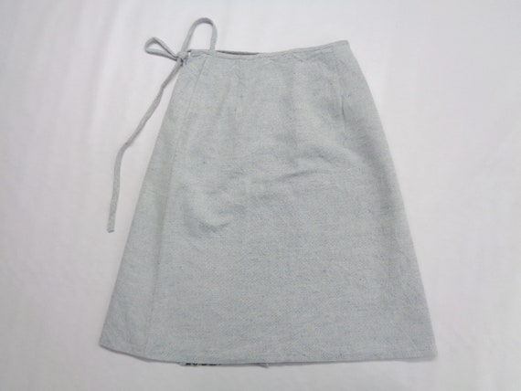 Burberry Skirt Vintage Size 36 Burberry Wrap Skir… - image 7