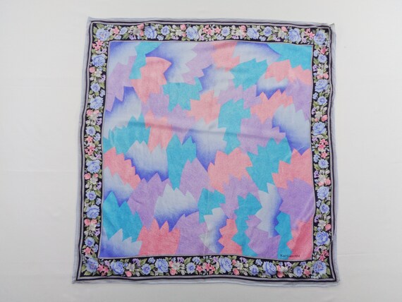 Karl Lagerfeld Scarf Vintage Karl Lagerfeld Silk S