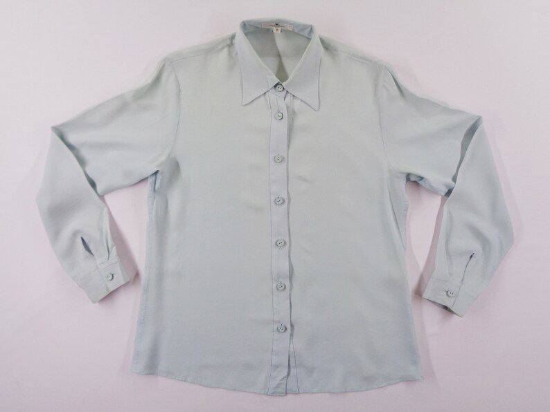 Courreges Shirt Vintage Size 9R Courreges Button Shirt Vintage Courreges Button Up Shirt Size SM