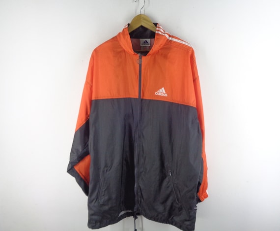 Adidas Jacket Vintage Adidas Windbreaker Vintage A