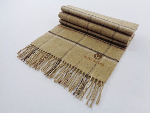 Mila Schon Scarf Vintage Mila Schon Wool Muffler Mila Schon - Etsy Israel