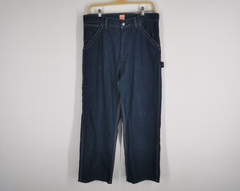 Edwin Jeans Distressed Vintage Size 34 Edwin Workwear Carpenter Denim ...