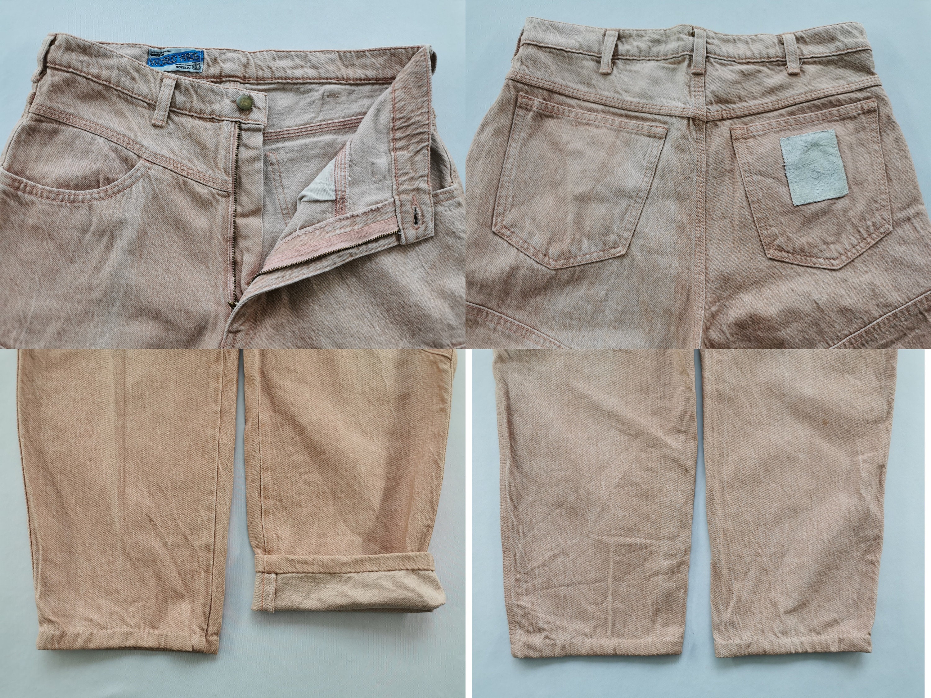 Bobson Jeans Vintage Bobson Denim Pants Bobson Color Jeans - Etsy