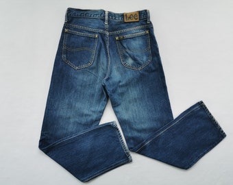 Lee Jeans Distressed Vintage Size 31 Lee Denim Pants Vintage Lee Riders Made In Japan Denim Jeans Size 29/30x29