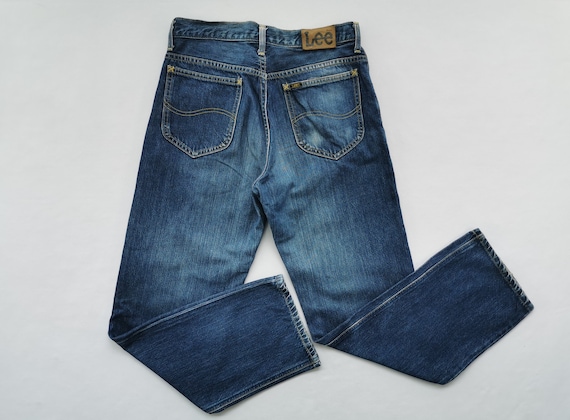 Buy Lee Jeans Distressed Vintage Size 31 Lee Denim Pants Vintage Online in  India - Etsy