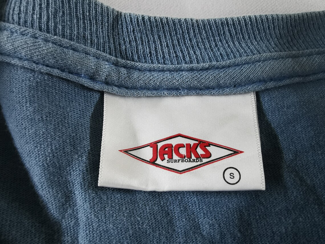 Jack's Surfboards Shirt Vintage Jack's Surfboards T Etsy