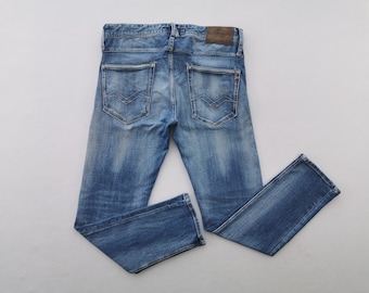 Replay Jeans Distressed Replay Denim Jeans Size 33/34x28.5