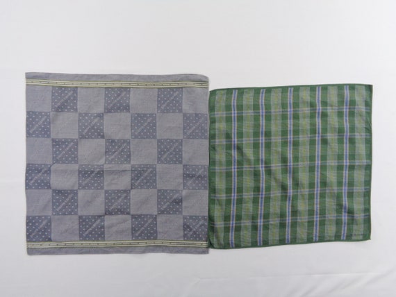 Lot 4 Pierre Cardin Cotton Handkerchief Multi-Col… - image 5