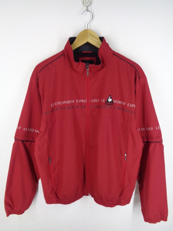 Chaqueta Le Coq Sportif Cortavientos Le Coq Sportif Chaqueta cortavientos Le Coq Sportif Esprit De Golf Talla L Etsy Espana