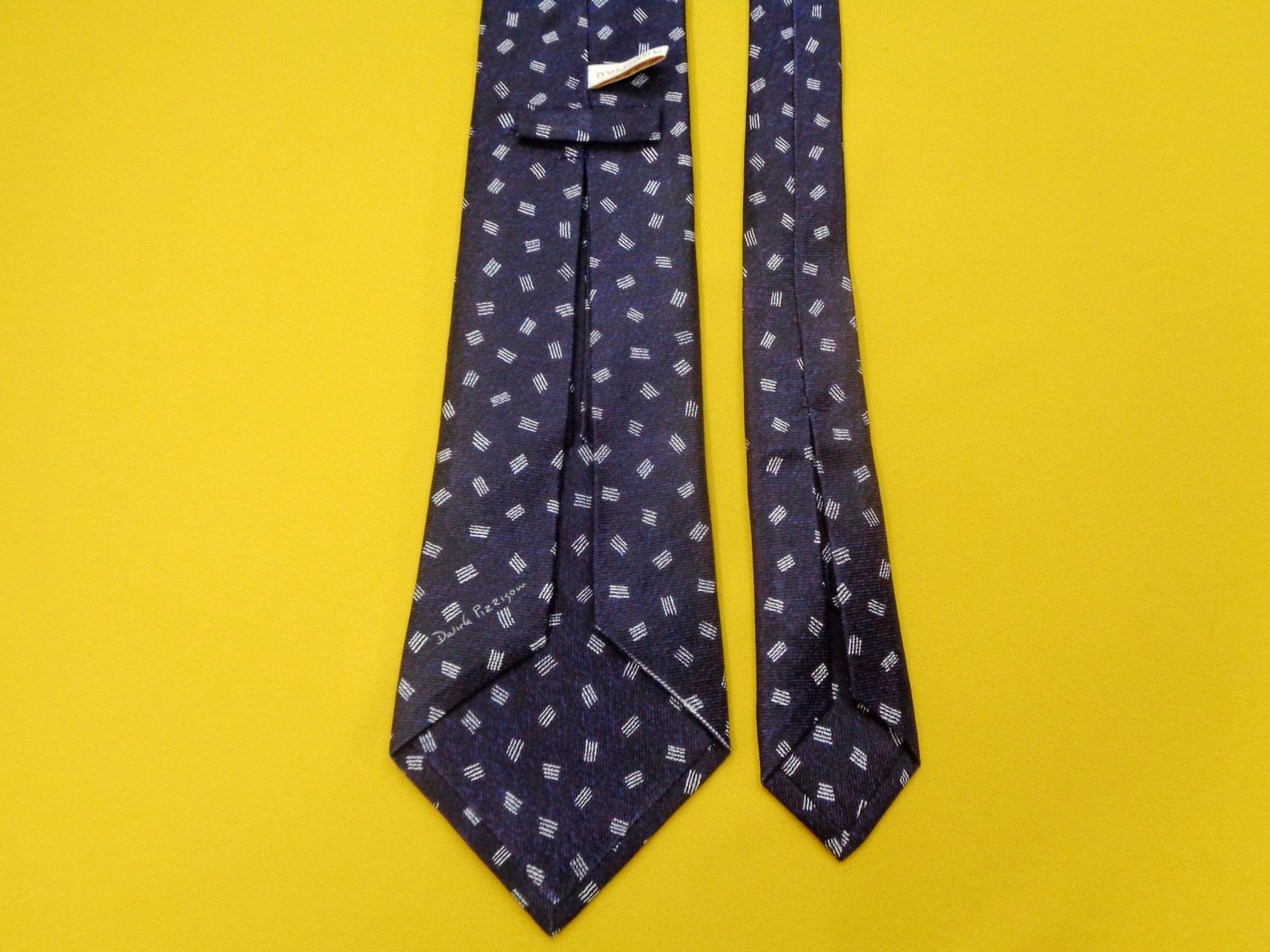 Bvlgari Tie Vintage Bvlgari Silk Necktie Vintage Bvlgari Made | Etsy