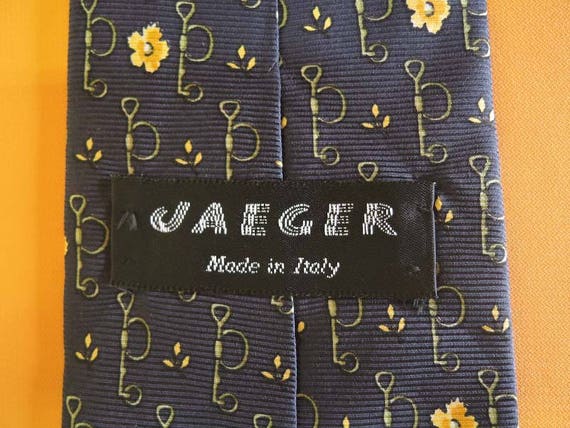 Jaeger Of London Tie Vintage Jaeger Silk Necktie … - image 2