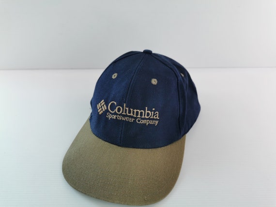 Columbia Cap Vintage Columbia Hat 90s Columbia Embroidery Logo Hat Cap -   Canada