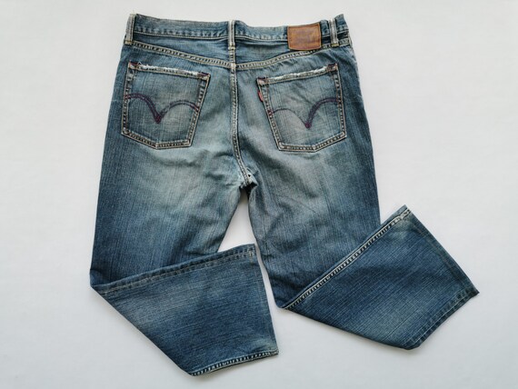 Levis Jeans 36 507 Pantalones Denim - Etsy España