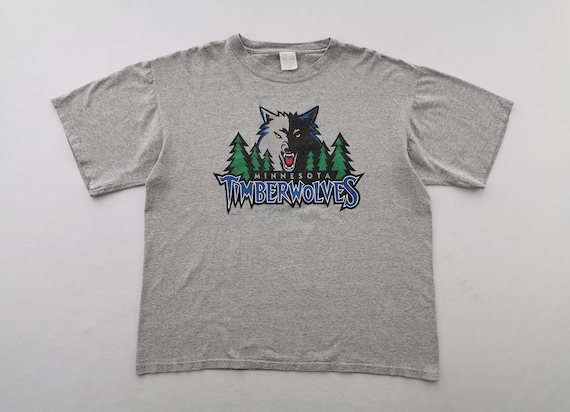 Minnesota Timberwolves Retro Logo NBA Shirt - High-Quality Printed