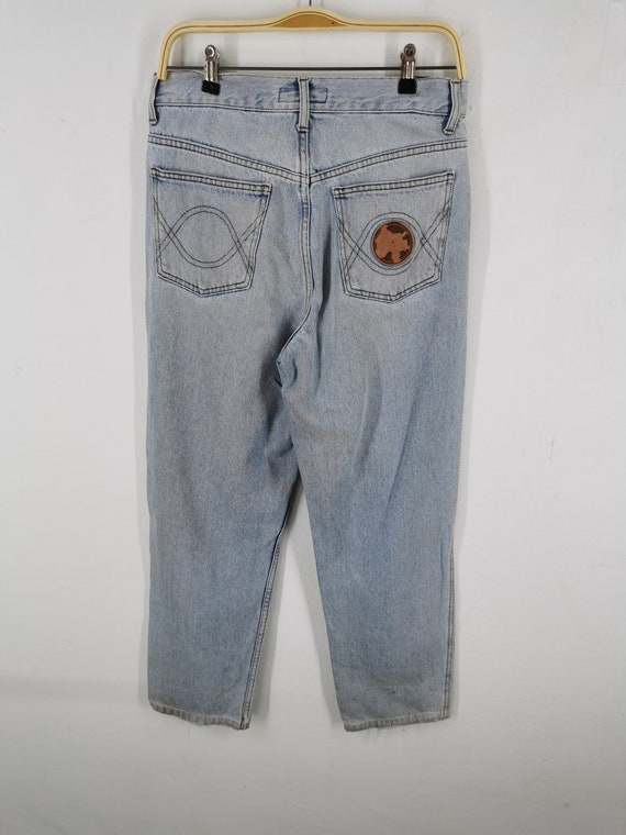 Hunting World Jeans Distressed Vintage Size 32 Hu… - image 5