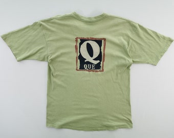 Que Shirt Vintage Que T Shirt Vintage Que Made In USA Surfing Tee T Shirt Size M