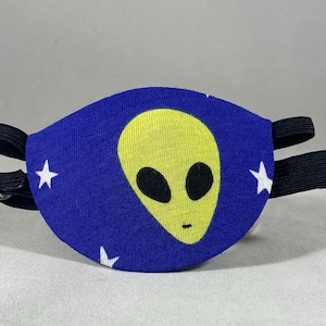 エイリアンデザイン、手作り布製眼帯、医療、視力補助具、白内障補助、アイケア、健康と美容、失明補助