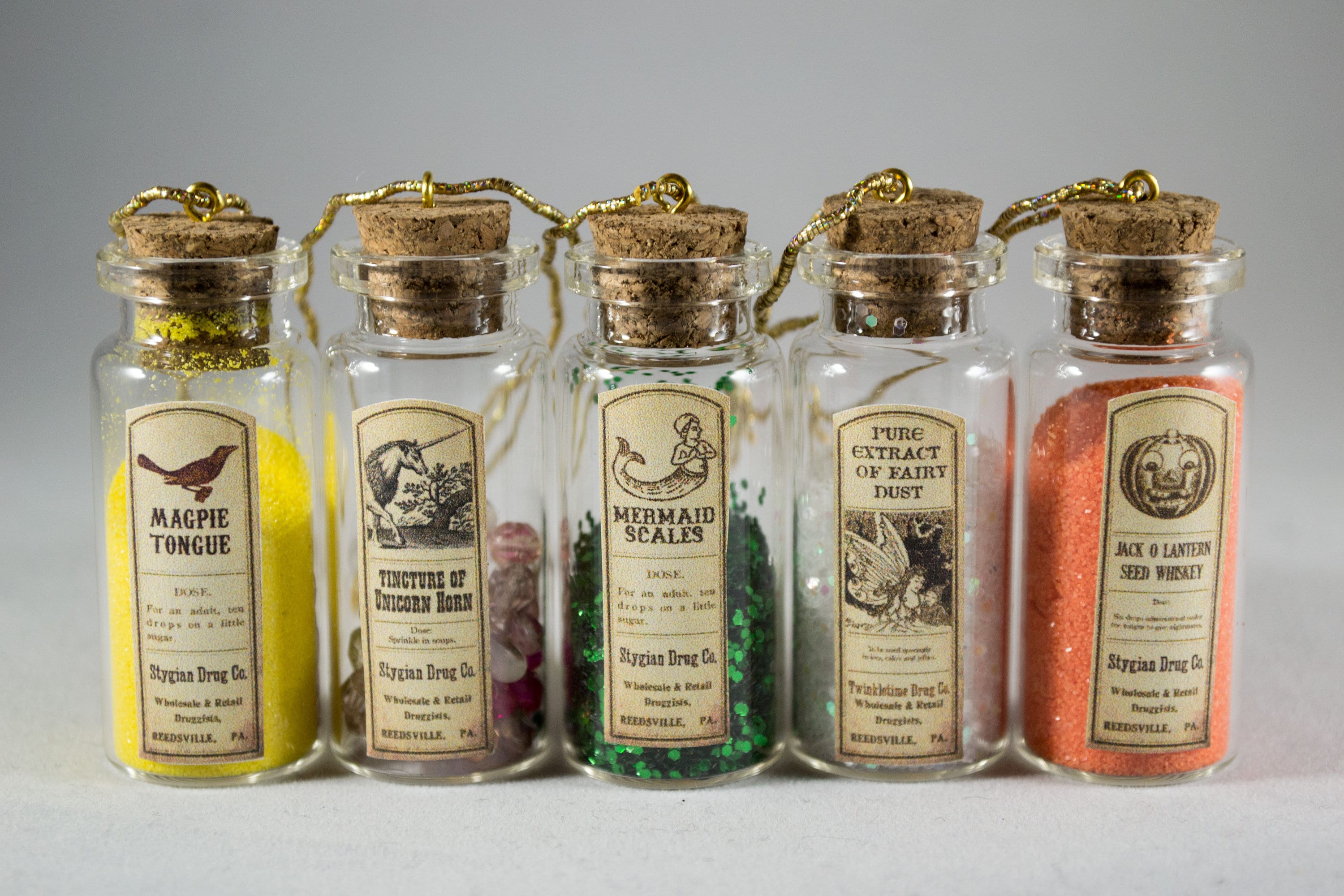 Potion Bottle Ornaments  Harry potter potions, Harry potter