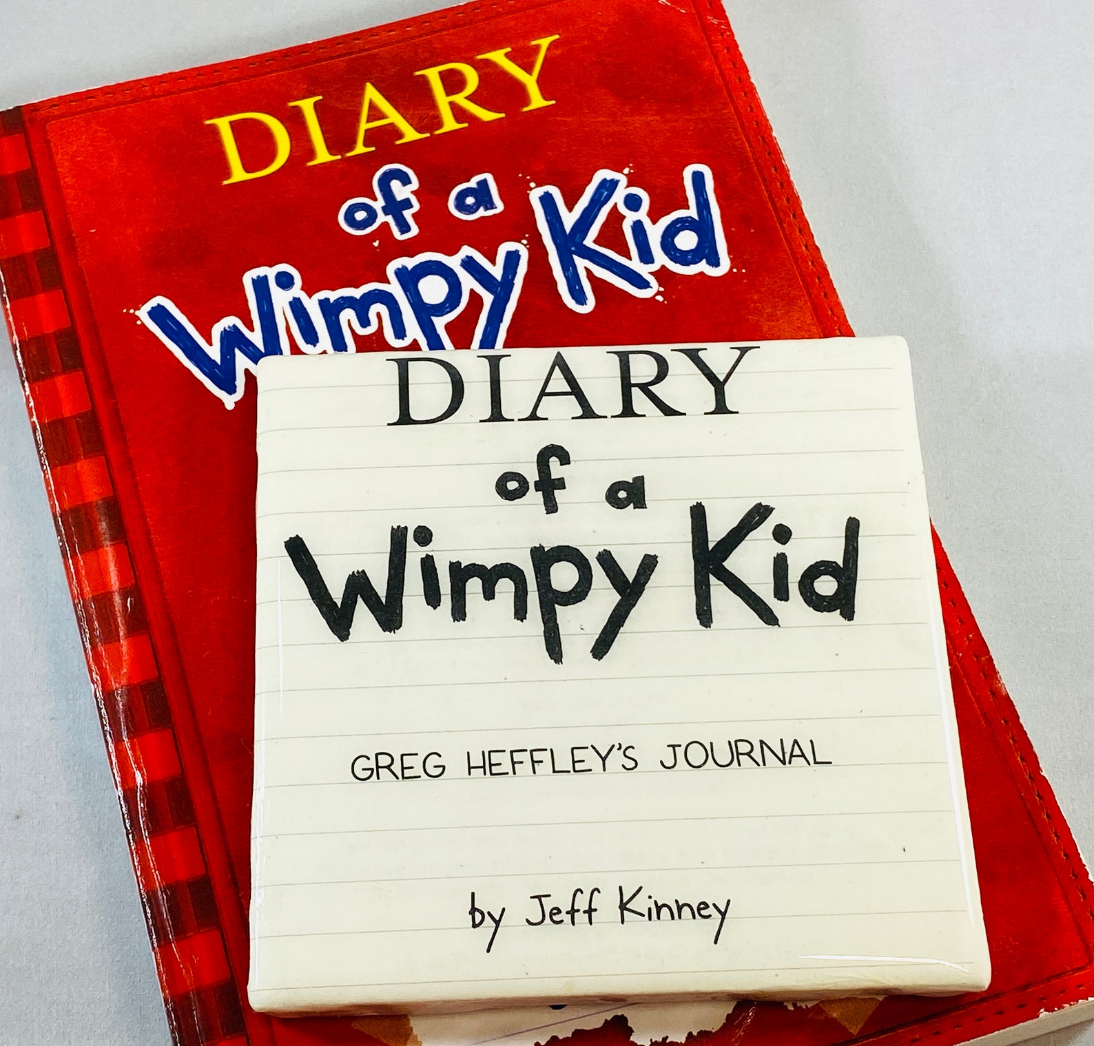 Diary of a Wimpy Kid Book Pages Coasters Resin Covered | Etsy