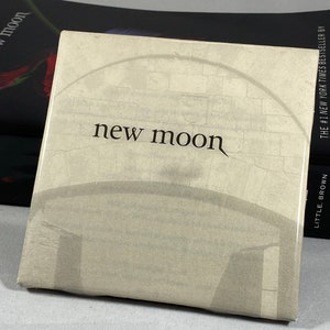 Twilight Book Coaster, New Moon Coasters, Resin Covered, Twilight Gift, Unique Housewarming Gift, Ceramic Tile Coasters, Great Gift