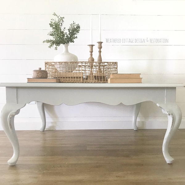 Queen Anne Coffee Table Etsy