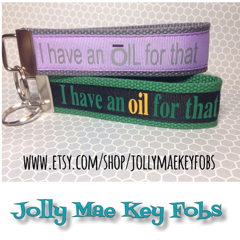 Essential oils key fob