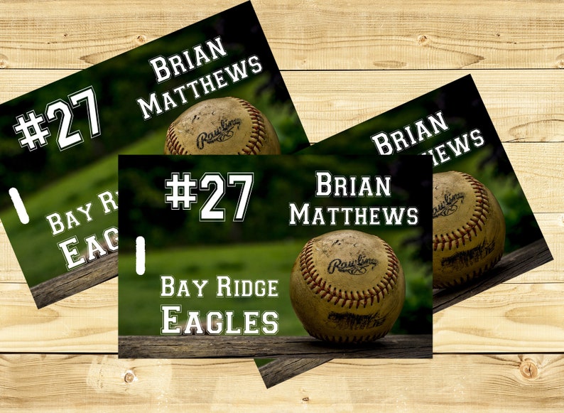 Baseball Bag Tags Baseball Bag Name Tags Team Bag Tags Etsy