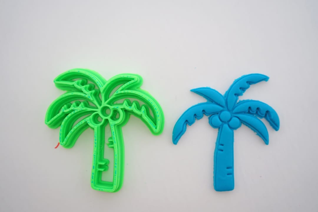 Palm Tree Cookie Cutter, Cookie Cutters, Cookie Cutter Tropical, Fondant Cutter Palm Tree Shape