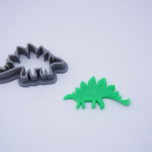 Dinosaur Cookie Cutter , Cookie Cutters, Stegosaurus Cookie Cutter, Fondant Cutter Dinosaur Shape, Dinosaur Mold