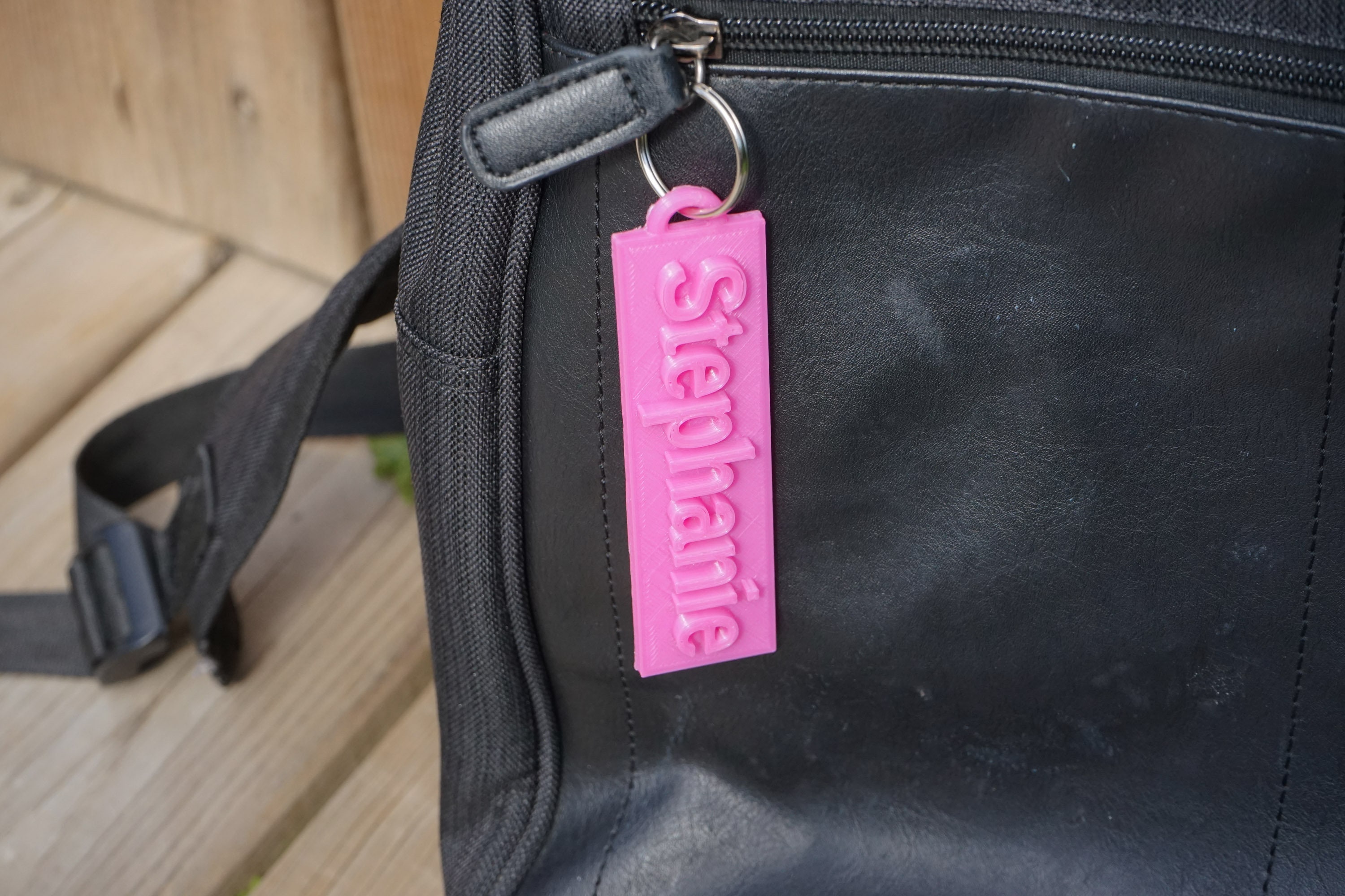 Bag Tag Personalized Name Tag School Bag Tags Personalized Etsy Canada